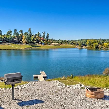 Lakefront Cabin Private Dock, Trails, Cave, Etc! Villa Cub Run Exterior photo