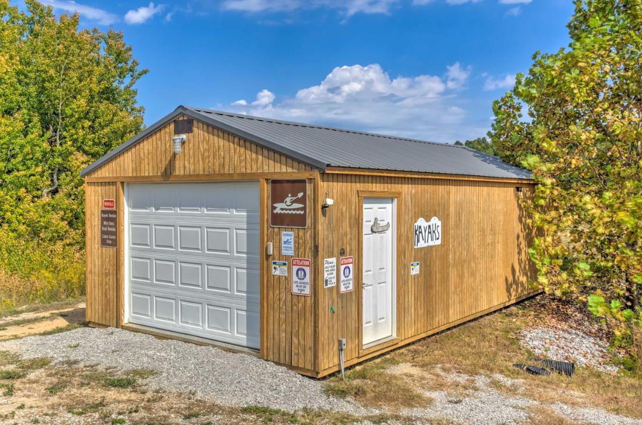 Lakefront Cabin Private Dock, Trails, Cave, Etc! Villa Cub Run Exterior photo