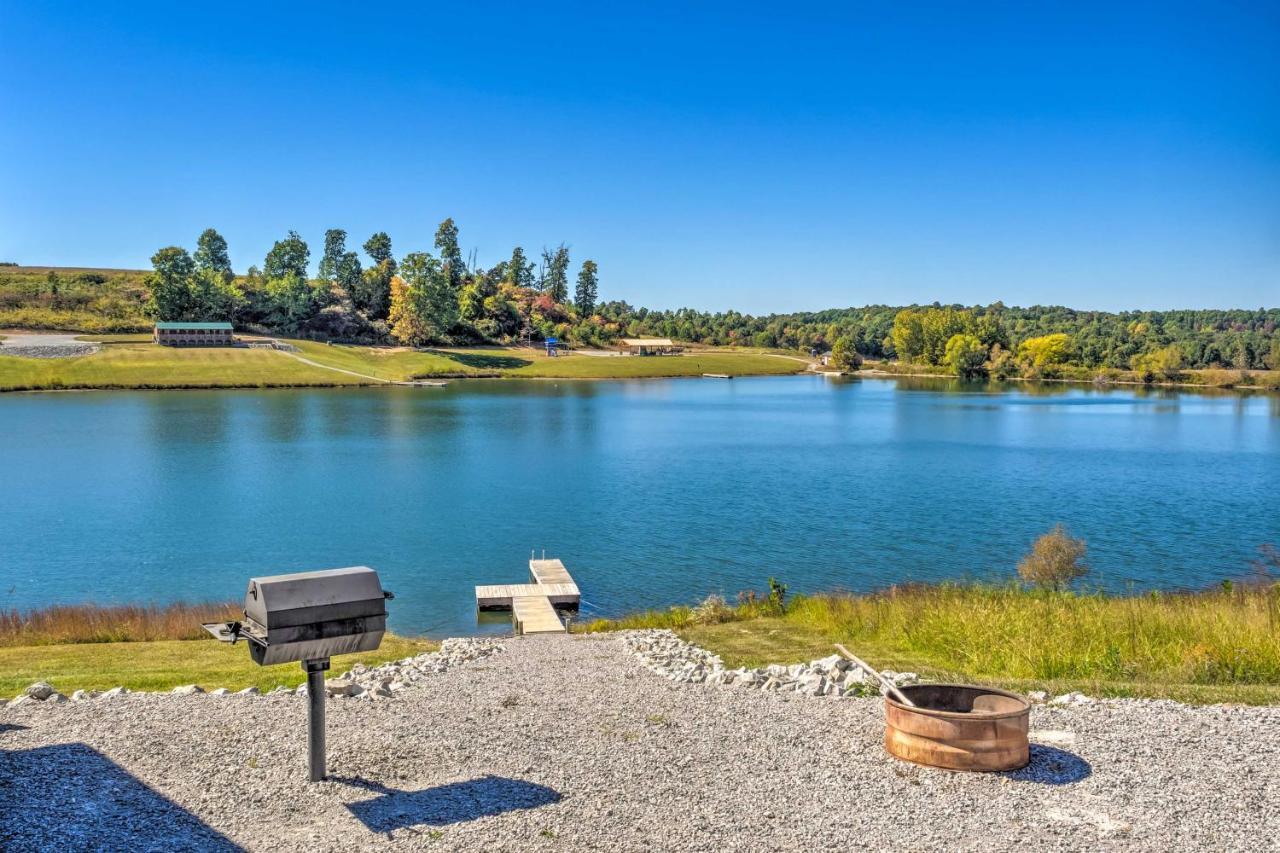 Lakefront Cabin Private Dock, Trails, Cave, Etc! Villa Cub Run Exterior photo