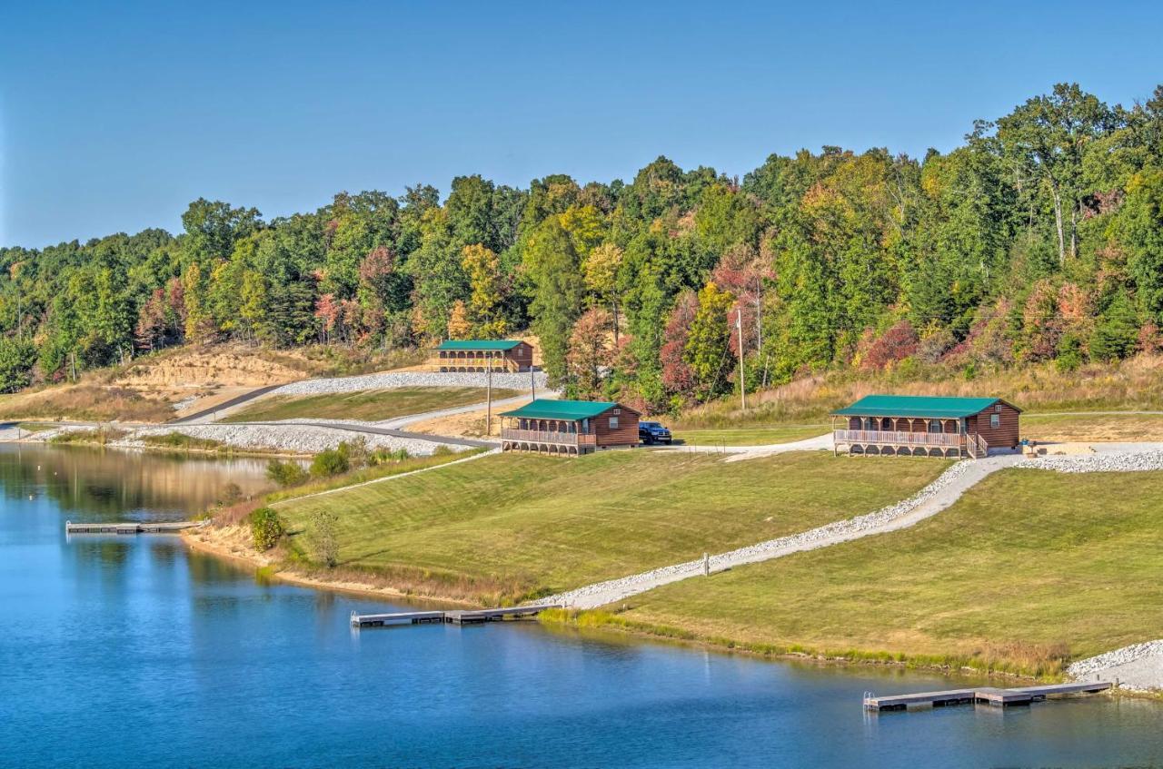 Lakefront Cabin Private Dock, Trails, Cave, Etc! Villa Cub Run Exterior photo